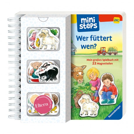 Ravensburger ministeps® Wer futtert wen? ministeps® Кто кого кормит?