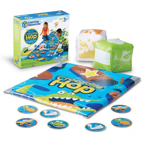 Learning Resources Crocodile Hop Hupf- und Lernspass Crocodile Hop Прыжки и обучение весело