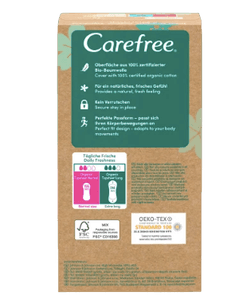 Carefree  Slipeinlagen Organic Cotton Normal 30 St, Карефри Ежедневные прокладки из органического хлопка Normal 30шт, 25 упаковок (750 штук)