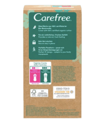 Carefree  Slipeinlagen Organic Cotton Normal 30 St, Карефри Ежедневные прокладки из органического хлопка Normal 30шт, 25 упаковок (750 штук)