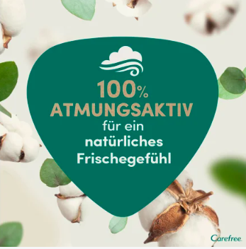 Carefree  Slipeinlagen Organic Cotton Normal 30 St, Карефри Ежедневные прокладки из органического хлопка Normal 30шт, 25 упаковок (750 штук)