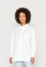 Tommy Hilfiger OVERSIZED SHIRT  Button-down blouse optic white РУБАШКА ОВЕРСАЙЗ Блуза на пуговицах оптический белый
