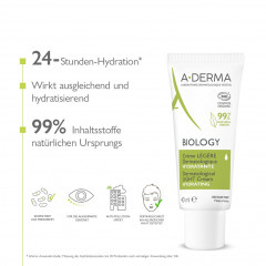 A-DERMA Biology Creme leicht dermatologisch  Биологический крем слегка дерматологический