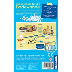 Kosmos Experimente fur die Badewanne Эксперименты с ванной.