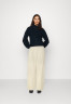 Tommy Hilfiger WIDE LEG PANT Trousers light sandalwood ШИРОКИЕ БРЮКИ Брюки светлое сандаловое дерево