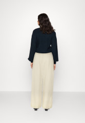 Tommy Hilfiger WIDE LEG PANT Trousers light sandalwood ШИРОКИЕ БРЮКИ Брюки светлое сандаловое дерево