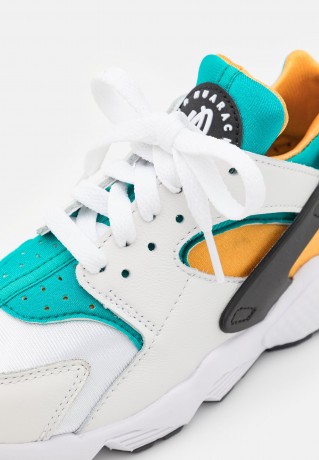 Nike Sportswear AIR HUARACHE UNISEX Sneaker low white/blue/emerald AIR HUARACHE UNISEX Низкие кроссовки женские белый/синий/изумрудный