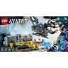 LEGO Avatar: 3er Set: Neytiri und Thanator vs. Quaritch im MPA (75571); 560 Teile + Jakes und Neytiris erster Flug auf einem Banshee (75572); Bau- und Spielset (572 Teile) + Schwebende Berge: Site 26 und Аватар: Набор из 3: Нейтири и Танатор против Куорич