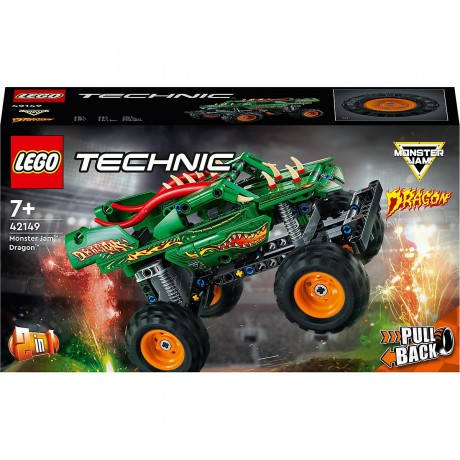 LEGO LEGO Technic 42149 Monster Jam Dragon LEGO Technic 42149 Monster Jam Дракон