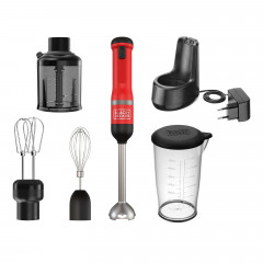 Black &amp; Decker Black  Decker Handmixer Stabmixer-Set BCKM1014KR-QW 4er-Set Kitchen Wand™  Ручной миксер Black Decker Набор ручных блендеров BCKM1014KR-QW Набор из 4 шт. Kitchen Wand™