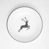 Gmundner Keramik Gmundner Keramik Grauer Hirsch Suppenteller Cup d: 20 cm / h: 4,4 cm Тарелка для супа из серого оленя Gmundner Ceramics d: 20 см / высота: 4,4 см