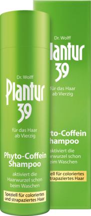 Plantur 39 Shampoo Phyto-Coffein Coloriertes & Strapaziertes Haar Плантур Шампунь с фито-кофеином для окрашенных ломких волос, 250 мл