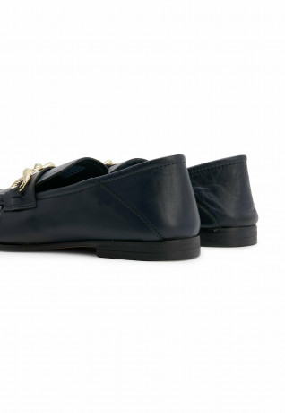 Tommy Hilfiger CHAIN Slip-ons space blue ЦЕПЬ слипоны космический синий