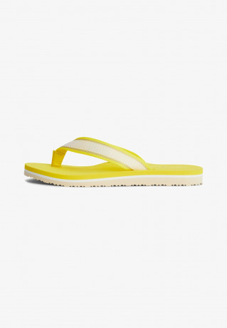 Tommy Hilfiger WEBBING  T-bar sandals vivid yellow WEBBING Сандалии с Т-образной перемычкой ярко-желтый