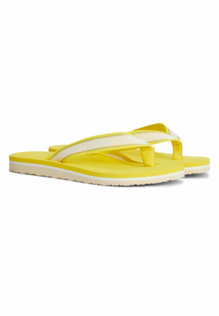 Tommy Hilfiger WEBBING  T-bar sandals vivid yellow WEBBING Сандалии с Т-образной перемычкой ярко-желтый