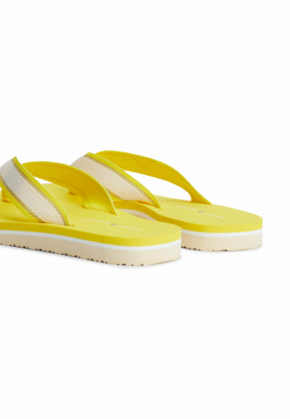 Tommy Hilfiger WEBBING  T-bar sandals vivid yellow WEBBING Сандалии с Т-образной перемычкой ярко-желтый