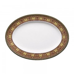 Rosenthal meets Versace Rosenthal Versace Ikarus Medusa Platte 34 cm Rosenthal Versace Тарелка Icarus Medusa 34 см