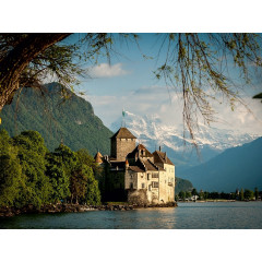 CALVENDO Puzzle CALVENDO Puzzle Das Schloss Chillon Пазл CALVENDO Пазл Шильонский замок