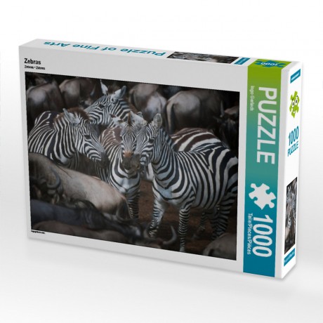 CALVENDO Puzzle CALVENDO Puzzle Zebras Пазл CALVENDO Пазл зебры