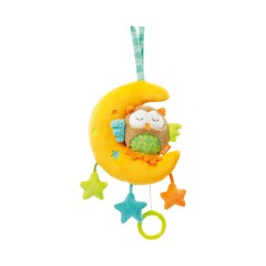 Fehn Spieluhr Eule im Mond Сова из музыкальной шкатулки на луне