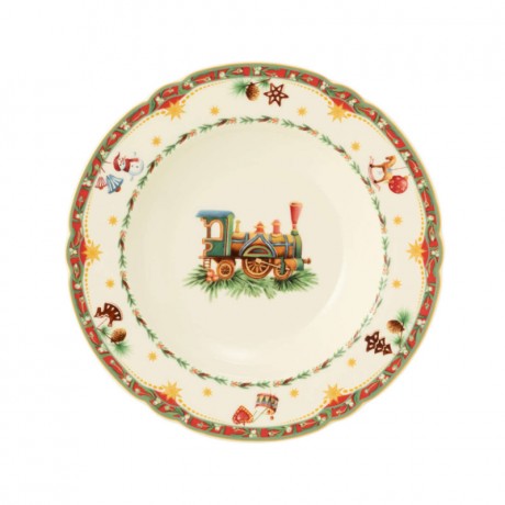 Seltmann Weiden Seltmann Weiden Marie-Luise Weihnachtsnostalgie Suppenteller 23 cm Seltmann Weiden Marie-Luise Рождественская тарелка для ностальгии 23 см