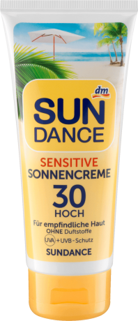 SUNDANCE Sonnencreme Солнцезащитный крем sensitive LSF 30, 100 мл