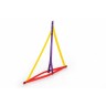 SINA®SPIELZEUG Holzspielzeug FlechtKunst 100cm Magenta 4 Stuck Деревянная игрушка плетеная арт 100см пурпурный 4 штуки