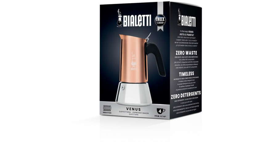 Bialetti Bialetti Venus, Espressomaschine kupfer/silber, 4 Tassen  kupfer, silber Bialetti Venus, кофемашина для эспрессо медь/серебро, 4 чашки
