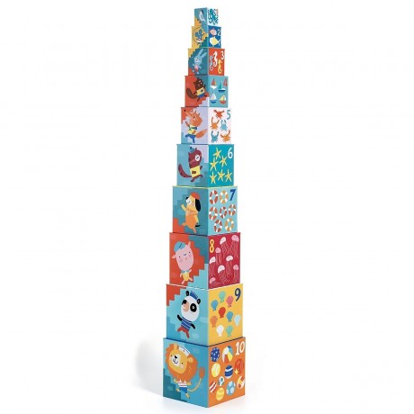 DJECO 10 Wurfel Plage 10 кубов чумы