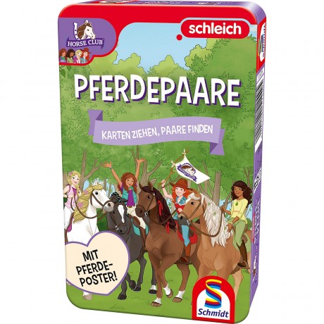 Schmidt Spiele Kartenspiel Schleich Pferdepaare Карточная игра Schleich пары лошадей