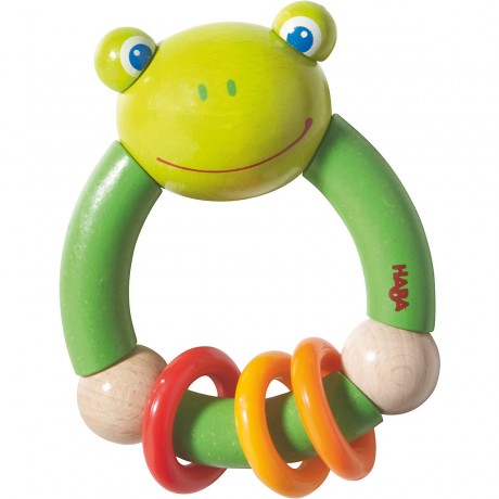 Haba Greifling Quakefrosch Сжимая игрушечную дрожащую лягушку