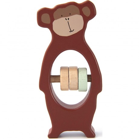trixie Holzrassel Mr. Monkey Деревянная погремушка Мистер Обезьяна