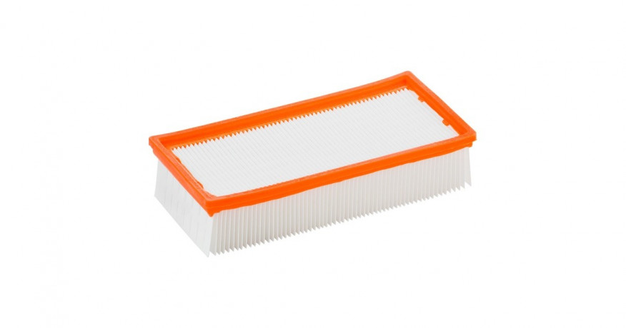 Karcher Karcher Flachfaltenfilter Papier, fur NT Modelle weiss  weiss Плоская складчатая фильтровальная бумага Karcher, для моделей NT, белая.