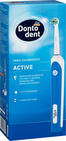 Dontodent Elektrische Zahnbürste Active Аккумуляторная зубная щетка Active, 1 шт