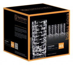 Nachtmann Bossa Nova Longdrink Glas Set, Нахтман Босса Нова Набор стаканов для коктейлей, 395 мл, 4 шт