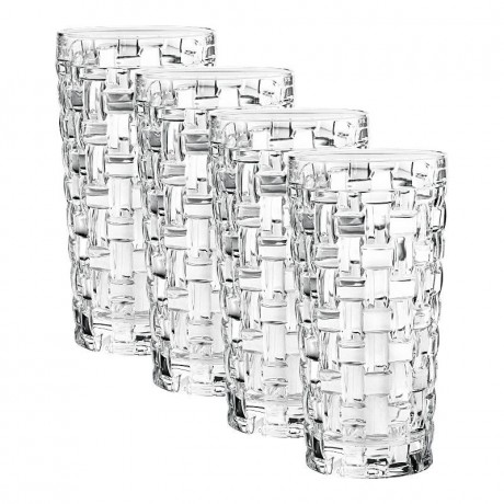 Nachtmann Bossa Nova Longdrink Glas Set, Нахтман Босса Нова Набор стаканов для коктейлей, 395 мл, 4 шт
