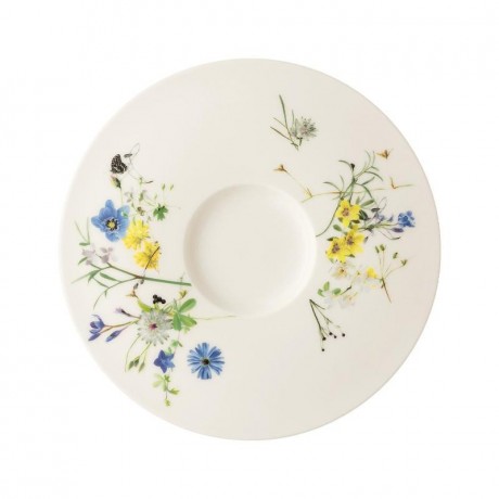 Rosenthal Rosenthal Brillance Fleurs des Alpes Suppen-Untertasse 18,5 cm Блюдце для супа Rosenthal Brillance Fleurs des Alpes 18,5 см