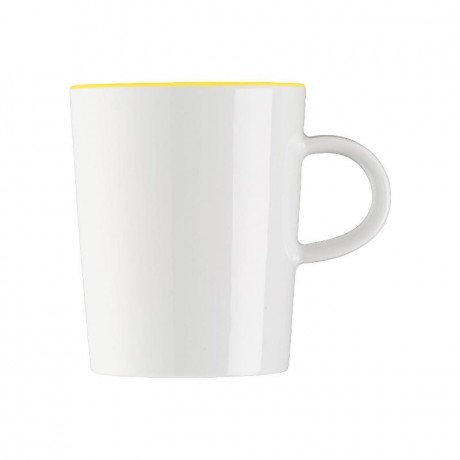 Arzberg Arzberg Porzellan Cucina Colori Yellow Trinkbecher / Becher mit Henkel 0,28 L Arzberg Porzellan Cucina Colori Жёлтая чашка для питья/чашка с ручкой 0,28 л