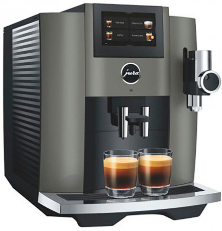 JURA JURA Kaffeevollautomat 15480 S8 Dark Inox (EB) Полностью автоматическая кофемашина JURA 15480 S8 Dark Inox (EB)