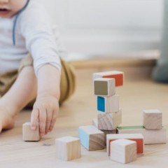 Micki Mini Holz-Bauklotze Деревянные мини-блоки