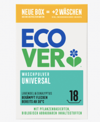 ecover Vollwaschmittel universal Pulver, 18 Wl Cтиральный порошок  Универсальное 1,35kg, 18 загрузок