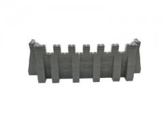 LEGO Lego MOC Mittelalter Mauer und Eckteile Ritter Burg - grau  - 136 Teile - neu Lego MOC средневековые стены и угловые части рыцарского замка - серый - 136 деталей - новый