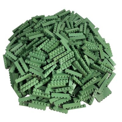 LEGO LEGO 1x6 Steine Sandgrun - 1000 Stuck - Sandgreen bricks 3009 LEGO 1x6 кирпичи Sandgreen - 1000 штук - Sandgreen кирпичи 3009