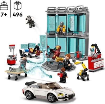 LEGO LEGO Marvel Super Heroes 76216 Iron Mans Werkstatt LEGO Marvel Super Heroes 76216 Мастерская Железного человека