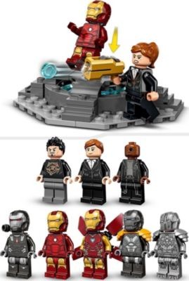 LEGO LEGO Marvel Super Heroes 76216 Iron Mans Werkstatt LEGO Marvel Super Heroes 76216 Мастерская Железного человека