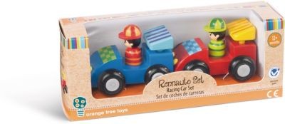 Orange Tree Toys Holzspielzeug Rennauto Set (46030) Набор деревянных игрушечных гоночных автомобилей (46030)