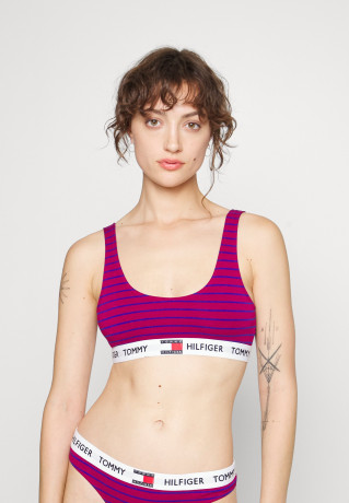 Tommy Hilfiger BRALETTE PRINT Bustier italian wine  ПРИНТ БРАЛЕТТ Бюстье итальянское вино