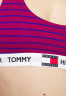 Tommy Hilfiger BRALETTE PRINT Bustier italian wine  ПРИНТ БРАЛЕТТ Бюстье итальянское вино
