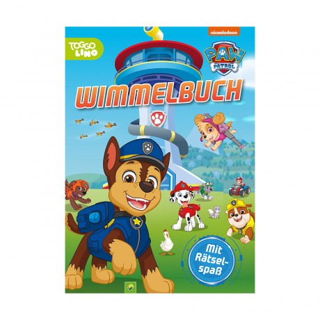 Schwager  Steinlein Verlag PAW Patrol Wimmelbuch Книга поиска предметов "Щенячий патруль"