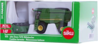SIKU SIKU 1876 Mahdrescher John Deere 9680i  1:87 Зерноуборочный комбайн SIKU 1876 John Deere 9680i Масштаб 1:87
